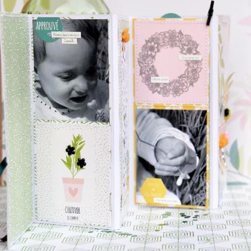 TUTORIEL MINI ALBUM NOTRE VIE EN PHOTOS