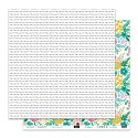 Papier 1 - Collection "SO'BLOOM" 30X30 - R/V