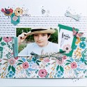 Papier 1 - Collection "SO'BLOOM" 30X30 - R/V
