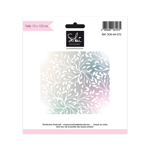 Sokai - Papier -tampons - Loisirs créatifs DIY