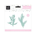 Matrice de coupe  EN ATTENDANT L\'HIVER \'Mon herbier 1\'
