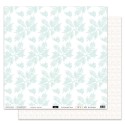 LOT DE 25 FEUILLES : Papier2 - Collection "EN ATTENDANT L\'HIVER" 30X30 - R/V