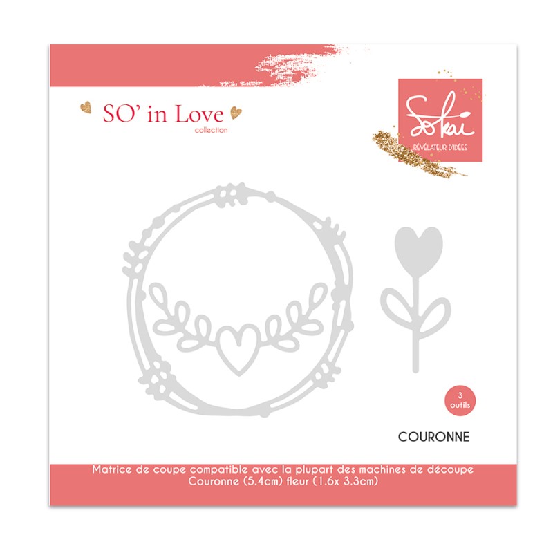 Matrice de coupe SO'IN LOVE 'Couronne'