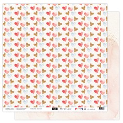 Papier 2 - Collection " SO' IN LOVE " 30X30 - R/V