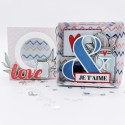 Papier 3 - Collection " SO' IN LOVE " 30X30 - R/V