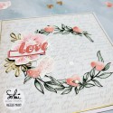 Papier 5 - Collection " SO' IN LOVE " 30X30 - R/V