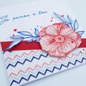 Papier 3 - Collection " SO' IN LOVE " 30X30 - R/V