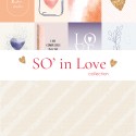 Papier 6 - Collection " SO' IN LOVE " 30X30 - R/V