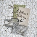Set  tampons/dies  - SO' NATURE - Jolis mots Nature