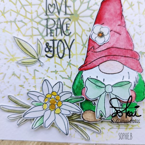 Sokai - Papier -tampons - Loisirs créatifs DIY- noël - papet