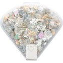 Nellie Snellen • Sequins de couleur blanche -20g