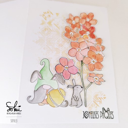 Sokai - Papier -étiquettes - Loisirs créatifs DIY -scrapbooking-MASKS-POCHOIRS-STENCILS-