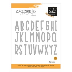 Matrice de coupe SO' CELEBRATE : ALPHABET