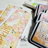 Sokai - Papier -étiquettes - Loisirs créatifs DIY -scrapbooking-dies-tampons- -FLEURS-CLING