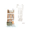KUM - Set 4 pinceaux aquarelle Urban Watecolor