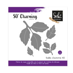 Matrice de coupe SO' CHARMING : FEUILLES D'AUTOMNE - 2