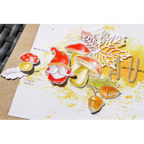 Sokai - Papier -tampons - Loisirs créatifs -DIY- papetERIE CREATIVE- DIY-CLEAR STAMP-GRUNGE-tampons de fond-clears