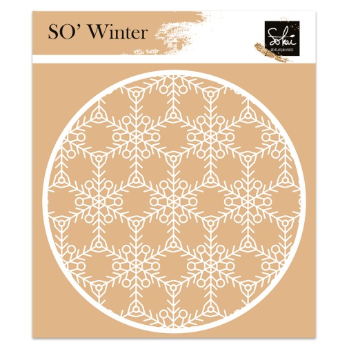 Sokai - Papier -étiquettes-scrapbooking-MASKS-POCHOIRS-STENCILS-