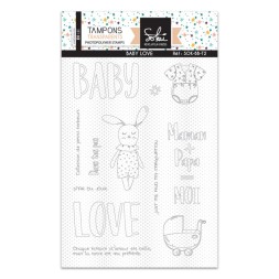 Papier-étiquettes - Loisirs créatifs DIY - dies-tampons-bébé