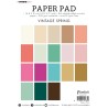 Studio Light • Essentials Paper Pad Unicolor Paper Vintage Spring