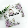 Tampons transparents - SO' FAMILY  : Bouqet de roses