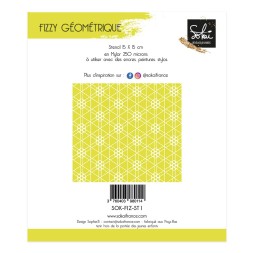 Pochoir SO' FIZZY : GEOMETRIQUE