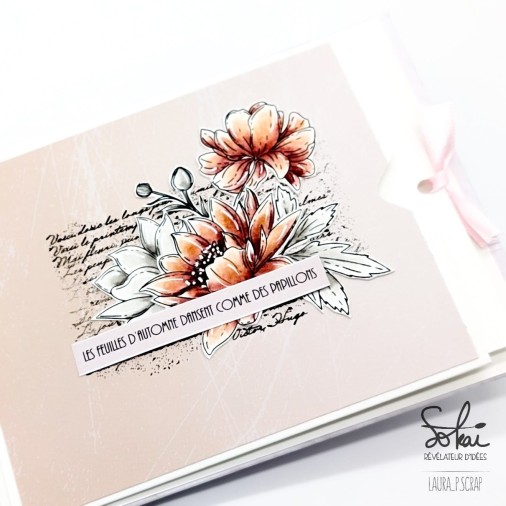 Tampons transparents - SO' VINTAGE  :  FLOWERS FOR YOU