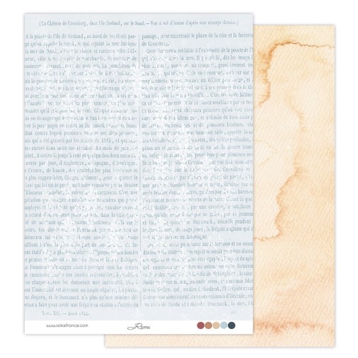 Collection de papiers :  RÊVERIE