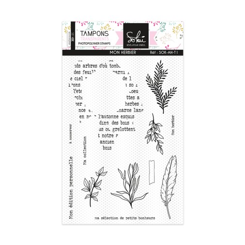 Sokai - Papier -tampons - Loisirs créatifs DIY
