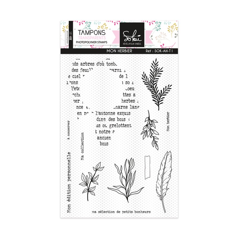 Sokai - Papier -tampons - Loisirs créatifs DIY