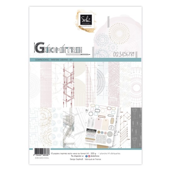 Collection de papiers :  GEOMETRIE