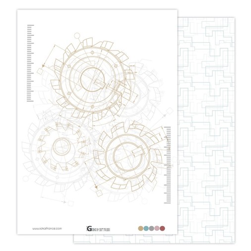 Collection de papiers :  GEOMETRIE