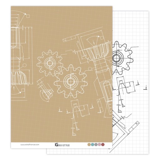 Collection de papiers :  GEOMETRIE