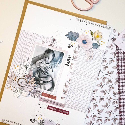 Collection de papiers :  RÊVERIE