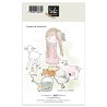 Tampons transparents - SOUVENIRS D'ENFANCE  : JOURNEE A LA FERME