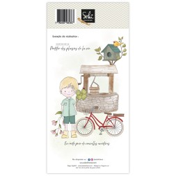 Tampons transparents - SOUVENIRS D'ENFANCE  : JOURS HEUREUX