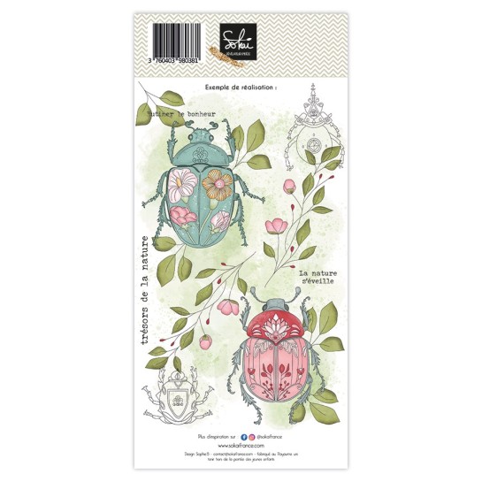 Tampons transparents - SOUVENIRS D'ENFANCE : TRESORS DE LA NATURE Tampons transparents - SOUVENIRS D'ENFANCE : TRESORS DE LA NATURE
