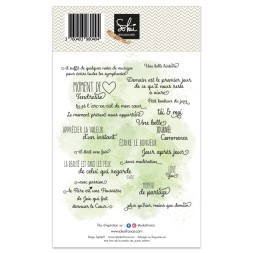 Tampons transparents - SOUVENIRS D'ENFANCE  : LES JOLIES CITATIONS