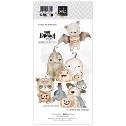 Tampons transparents - RACONTE-MOI UNE HISTOIRE : HAPPY HALLOWEEN
