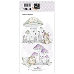 Tampons transparents - RACONTE-MOI UNE HISTOIRE : TROP MIGNON