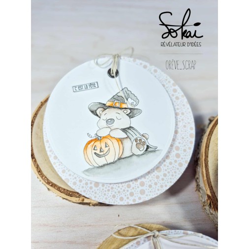 Tampons transparents - RACONTE-MOI UNE HISTOIRE : HAPPY HALLOWEEN