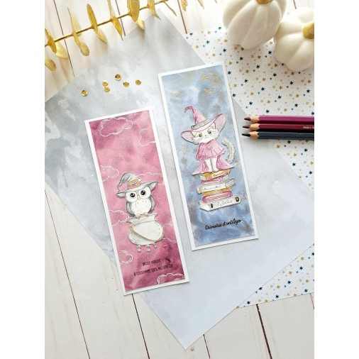 Tampons transparents - RACONTE-MOI UNE HISTOIRE : GRIMOIRE ET SORTILEGES