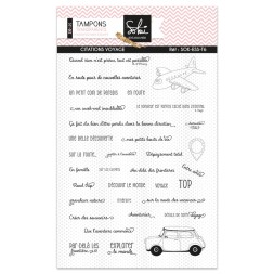 Tampons clear LES ESSENTIELS : CITATIONS VOYAGE