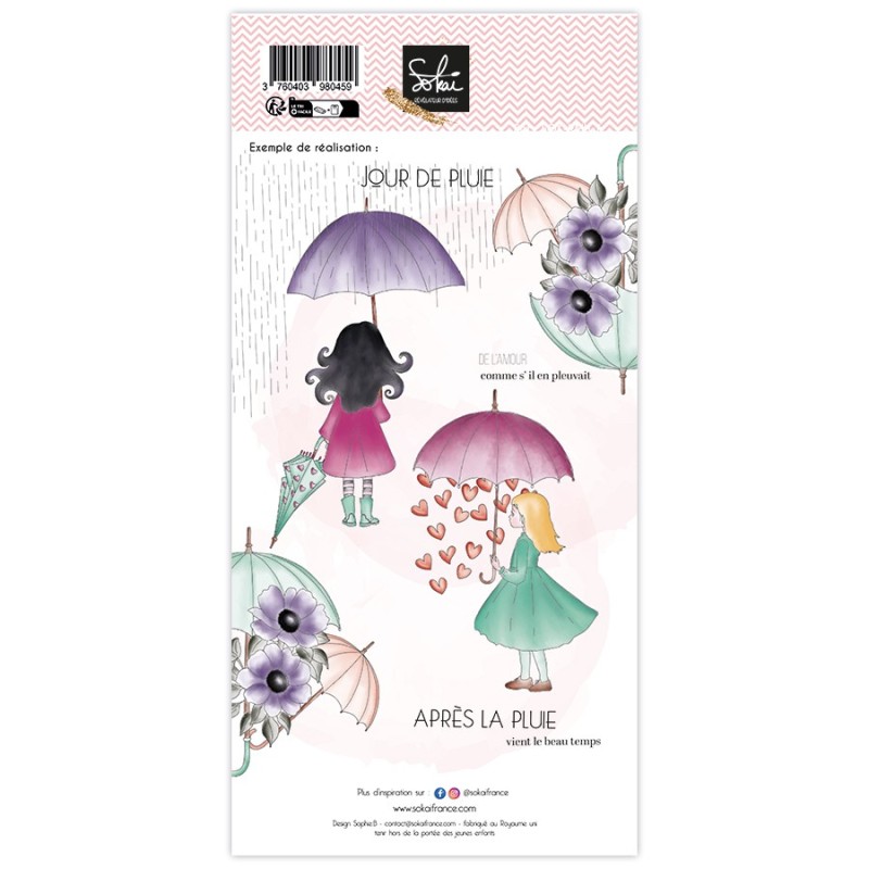 Tampons clear LES ESSENTIELS : JOUR DE PLUIE
