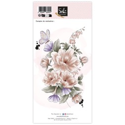 Tampons clear LES ESSENTIELS : BOUQUET DE FLEURS