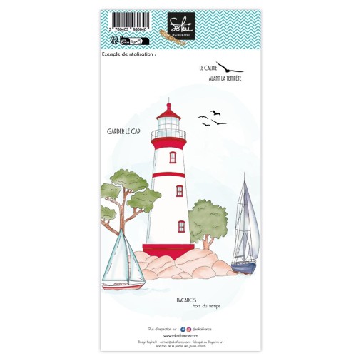 Tampons clear BORD DE MER : Garder le cap