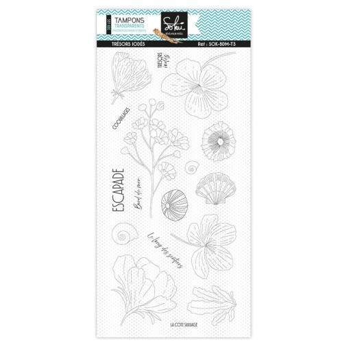 Tampons clear BORD DE MER : Trésors iodés