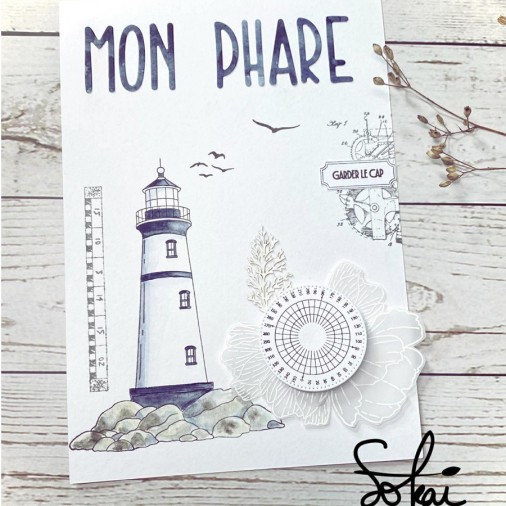 Tampons clear BORD DE MER : Garder le cap