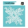 Pochoir BORD DE MER : CORAIL ROUGE