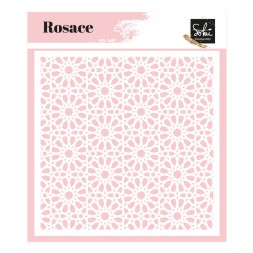 Pochoir LES ESSENTIELS : ROSACE